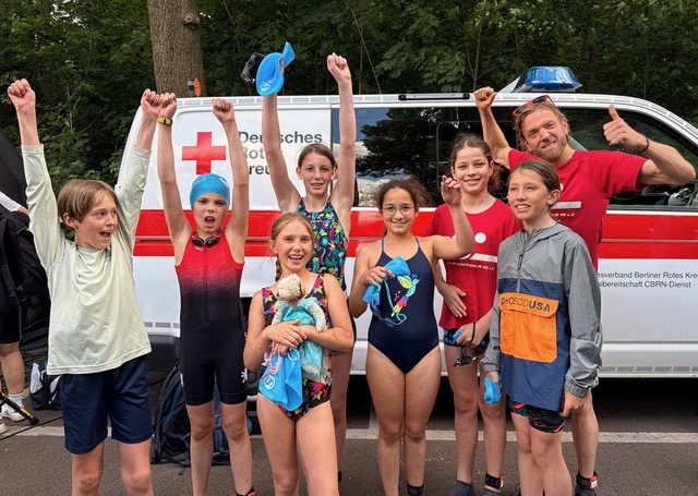 Kids Power beim Berlin Triathlon! 💪🌞